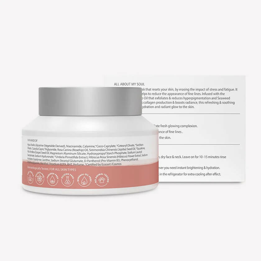 Be Soulfull Brighten Up The Day Hydrating Mask - Distacart