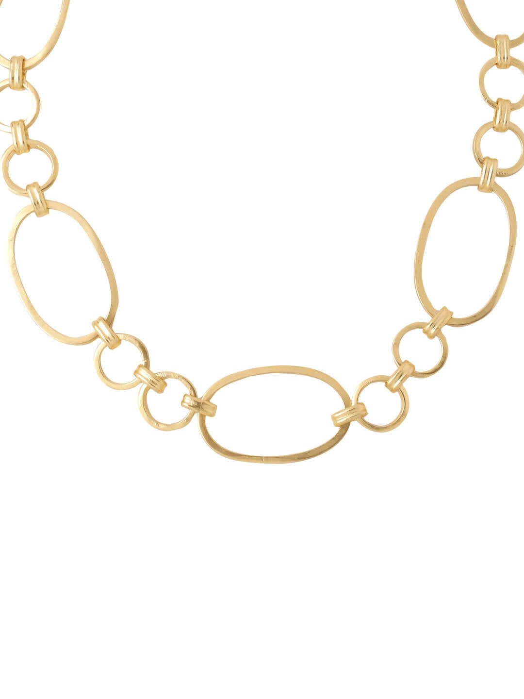 NVR Women Gold Plated Statement Necklace - Distacart