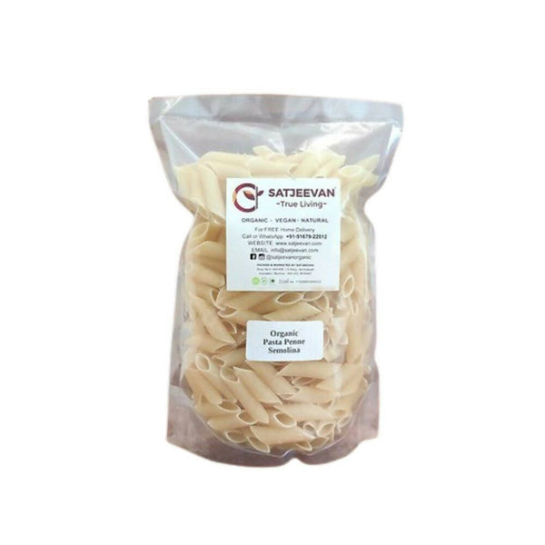 Satjeevan Organic Pasta Penne Durum Semolina - Distacart