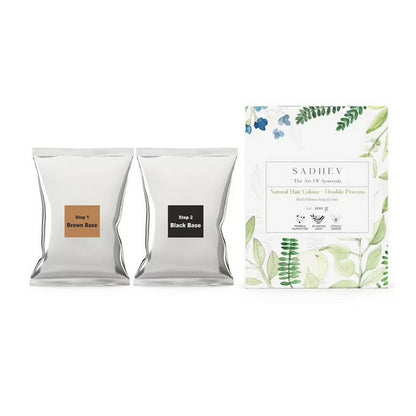 Sadhev Ayurvedic Hair Color-Double Process - Distacart
