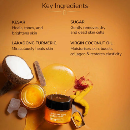 Nyveda Boost My Glow Radiance Activating Sugar Scrub - Distacart