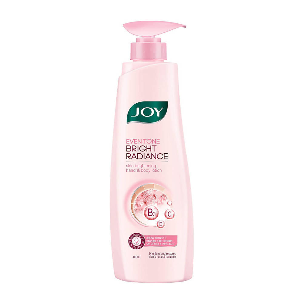 Joy Even Tone Bright Radiance Skin Brightening Hand & Body Lotion - Distacart