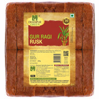 Thumbnail for Dhampur Green Gur Ragi Rusk - Distacart
