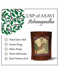 Thumbnail for Asavi Stonemade Ashwagandha Powder - Distacart
