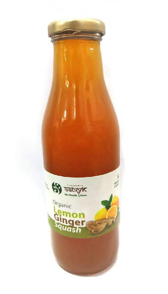 Siddhagiri's Satvyk Organic Lemon Ginger Squash