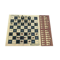 Thumbnail for Kraftsman Wooden Portable Chess Board Game Set for Kids and Adults of All Age Groups - Distacart