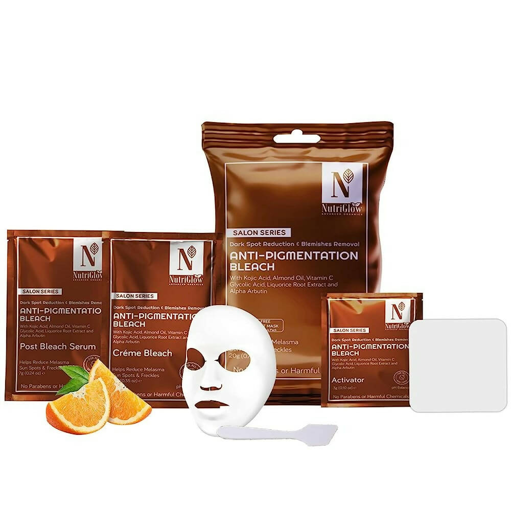 NutriGlow Advanced Organics Anti-pigmentation Bleach (6 in 1) - Distacart