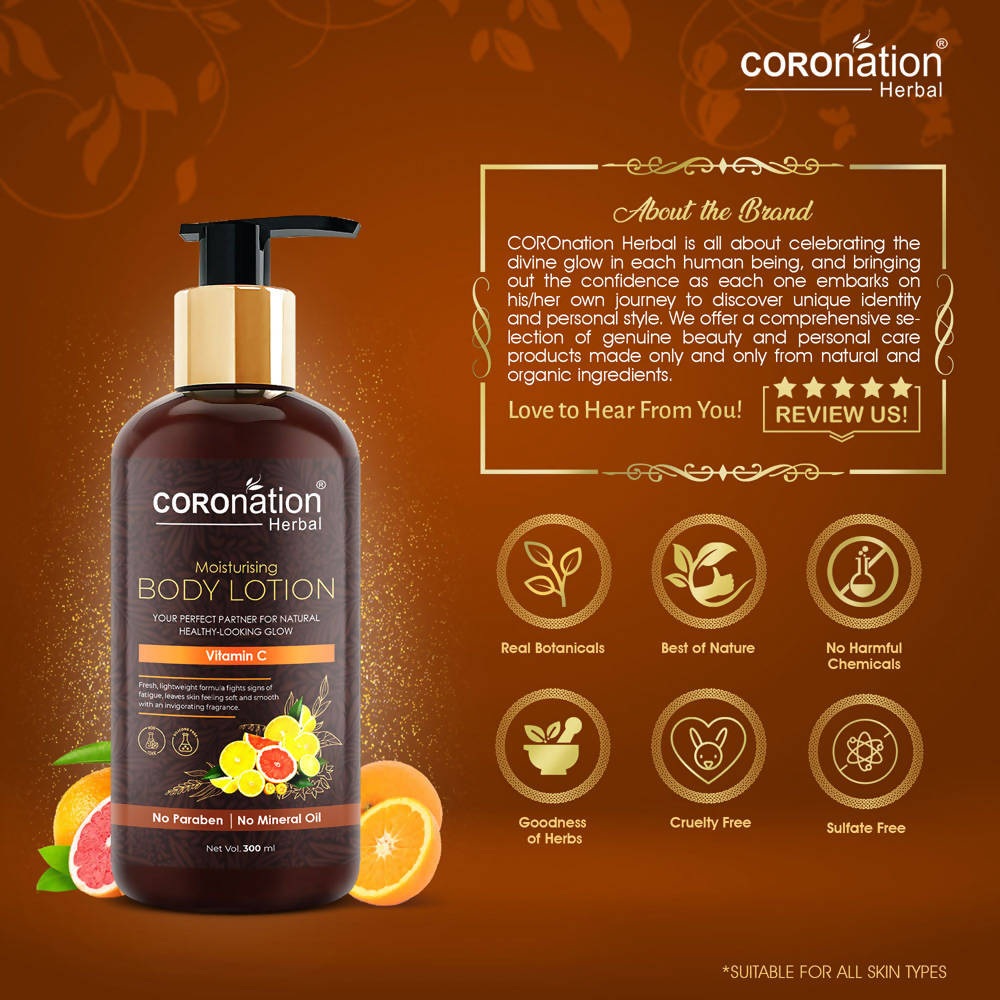Coronation Herbal Vitamin C Moisturizing Body Lotion - Distacart