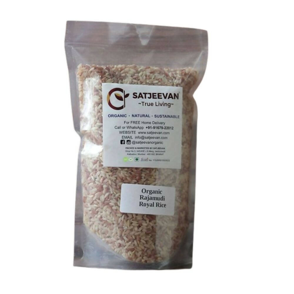 Satjeevan Organic Hand-Pounded Rajamudi Rice - Distacart
