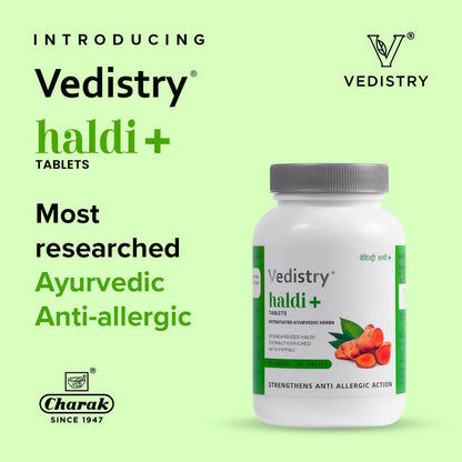 Vedistry Haldi Tablets - Distacart