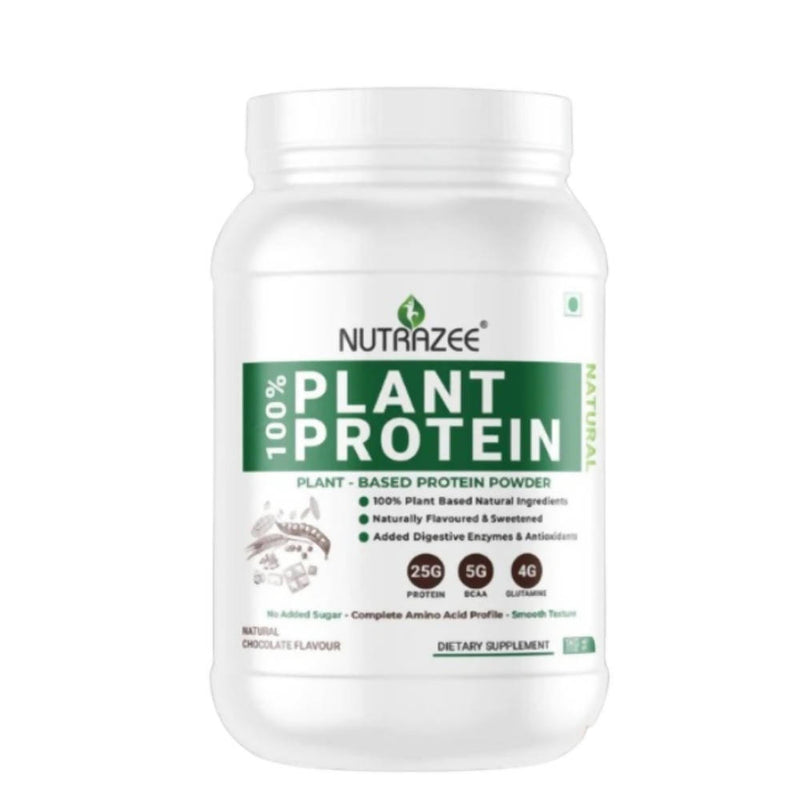 Nutrazee 100% Plant Protein Powder - Distacart