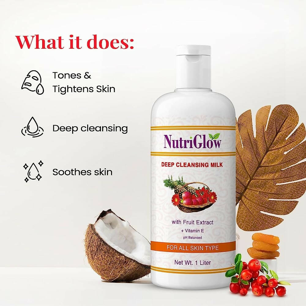 NutriGlow Deep Cleansing Milk - Distacart