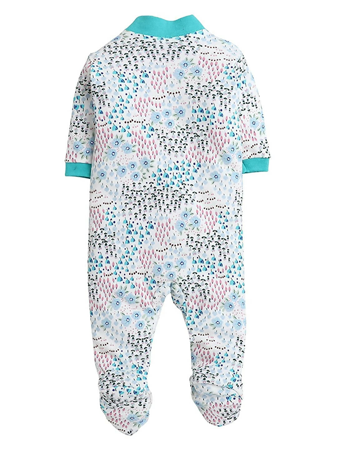 Daddy - G Rompers/Sleepsuits/Jumpsuit /Night Suits for New Born Babies - Mint Green - Distacart