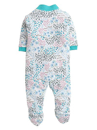 Thumbnail for Daddy - G Rompers/Sleepsuits/Jumpsuit /Night Suits for New Born Babies - Mint Green - Distacart
