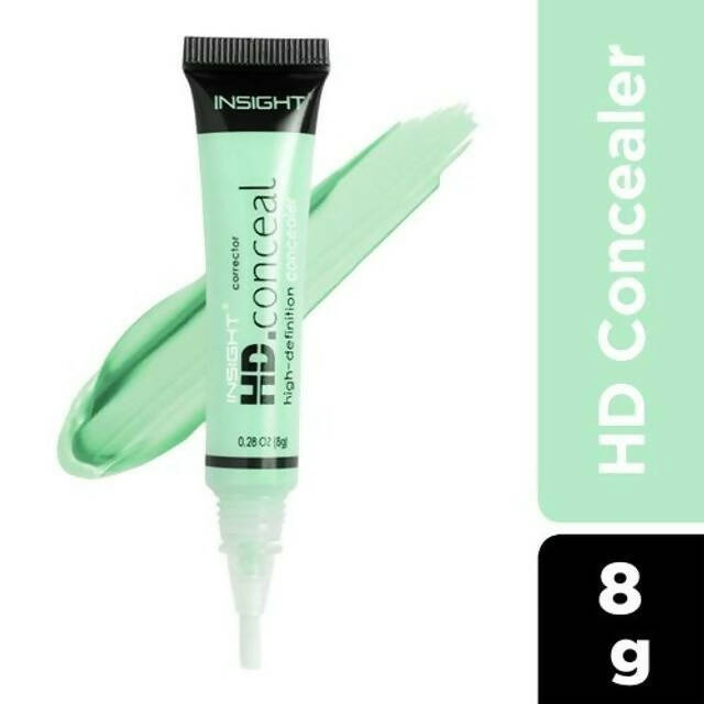 Insight Cosmetics Hd Concealer - Natural Finish, Water-Resistant - Pista Green - Distacart