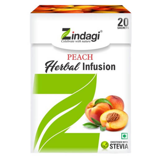 Zindagi Peach Herbal Infusion Sachets - Distacart