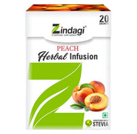 Thumbnail for Zindagi Peach Herbal Infusion Sachets - Distacart