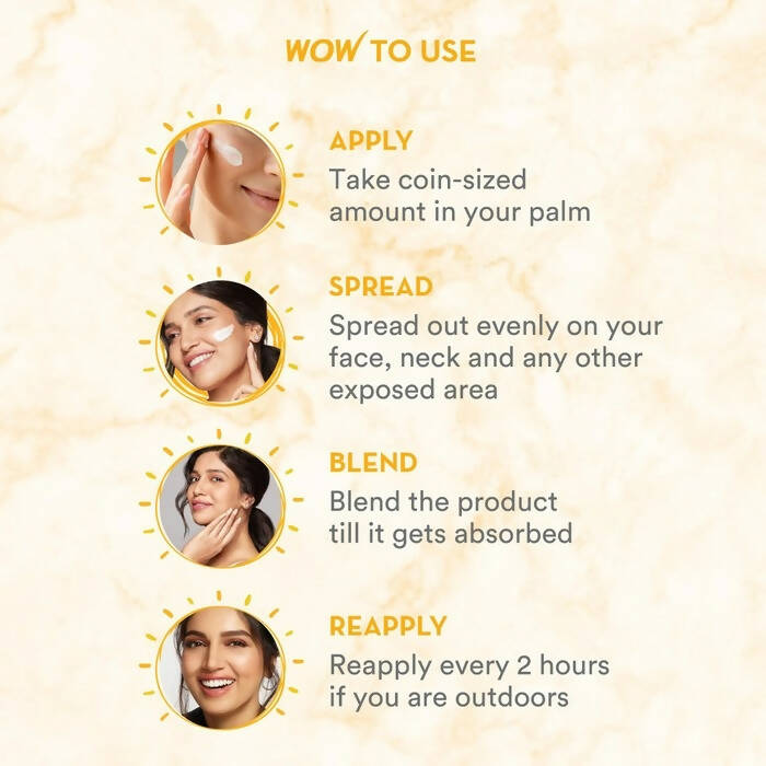 Wow Skin Science Hydrating Sunscreen Spf 50 Pa +++ - Distacart