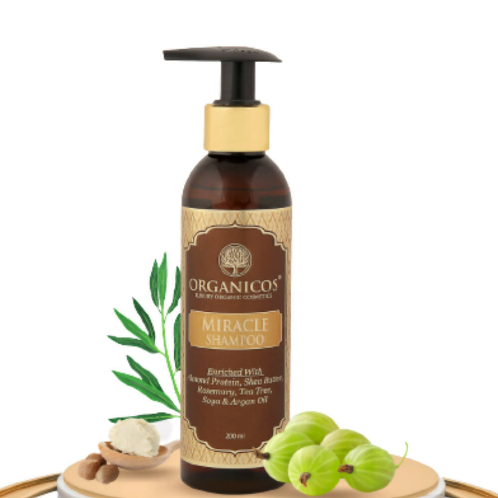 Organicos Miracle Anti Hair Fall Shampoo - Distacart
