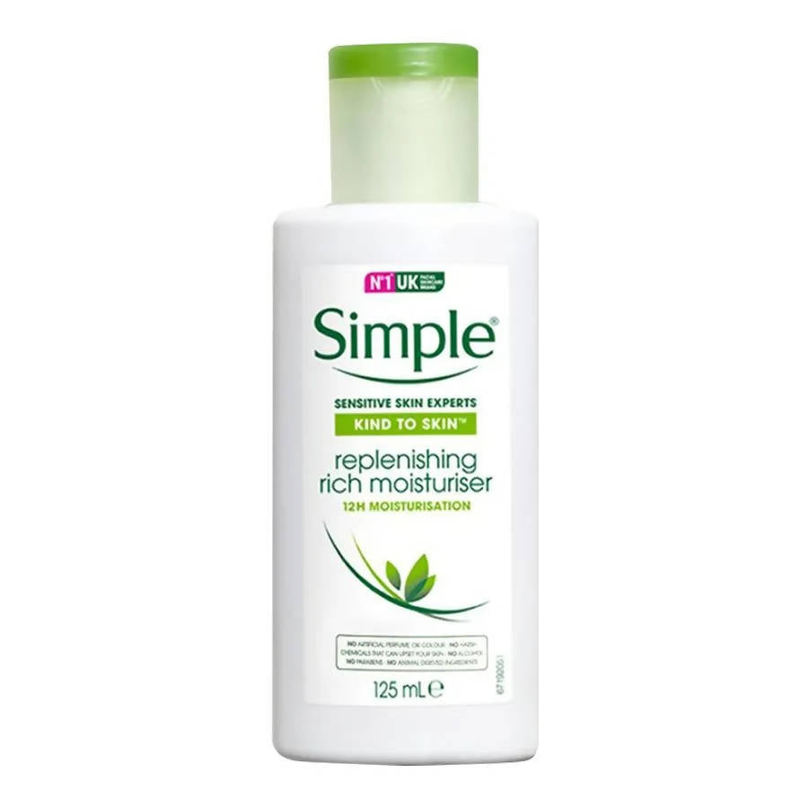 Simple Kind To Skin Replenishing Rich Moisturizer - Distacart