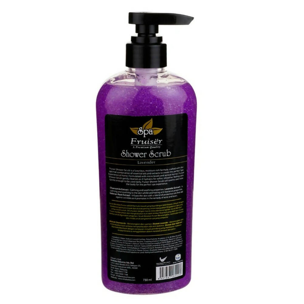 Fruiser Shower Scrub With Lavender - Distacart