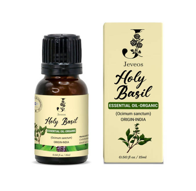 Jeveos Holy Basil Essential Oil - Distacart