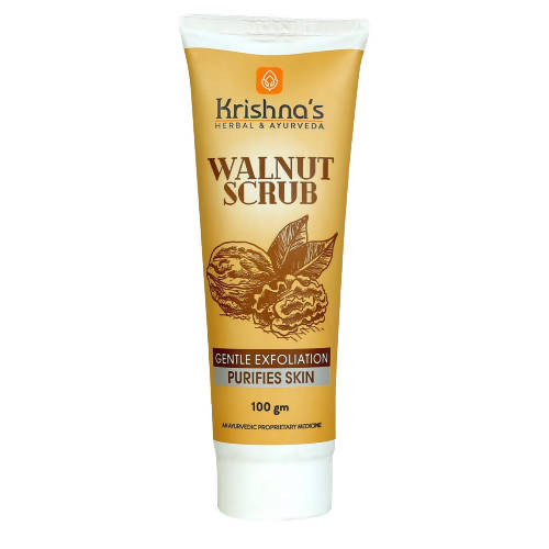 Krishna's Herbal & Ayurveda Walnut Scrub