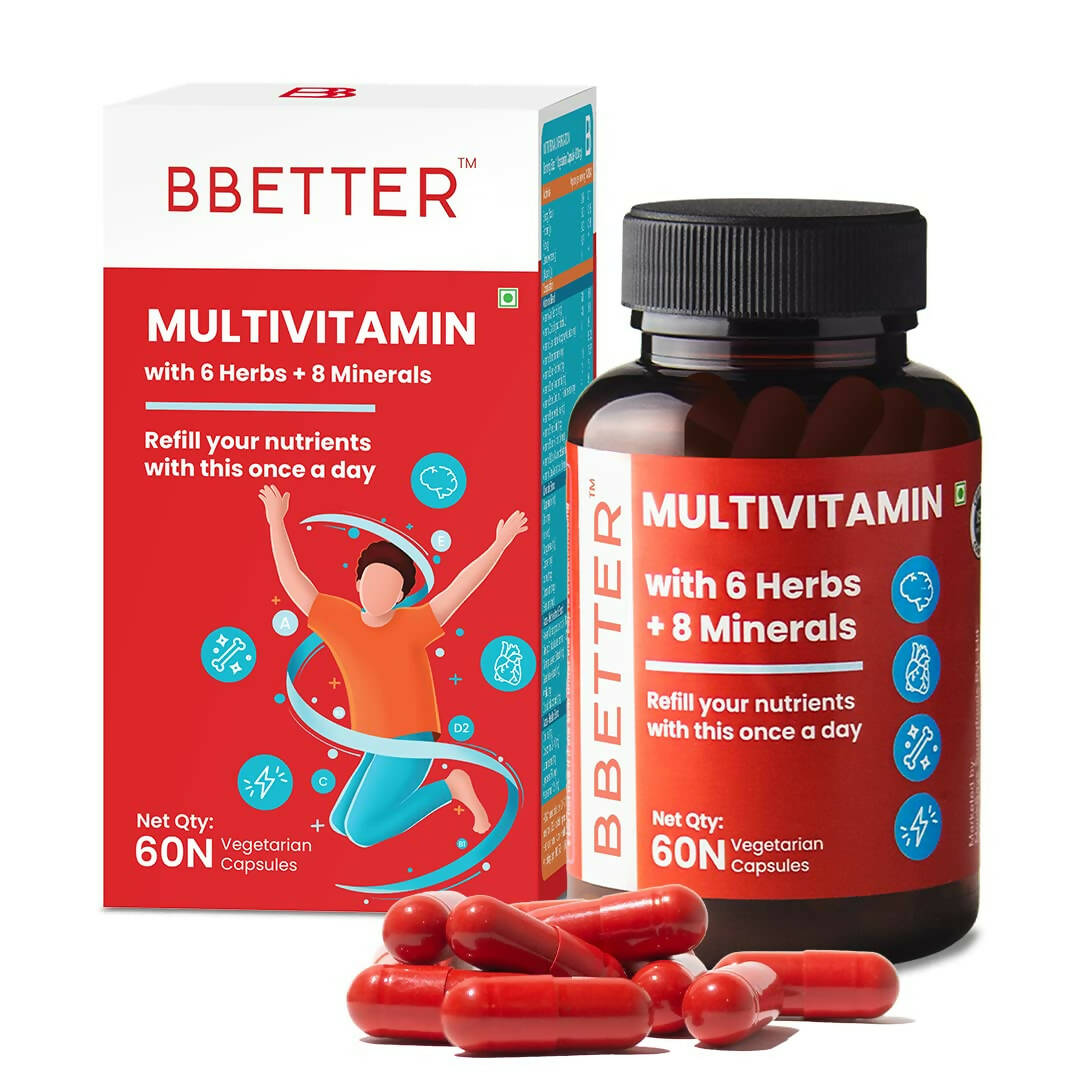 BBETTER Multivitamin Capsules for Men & Women - Distacart