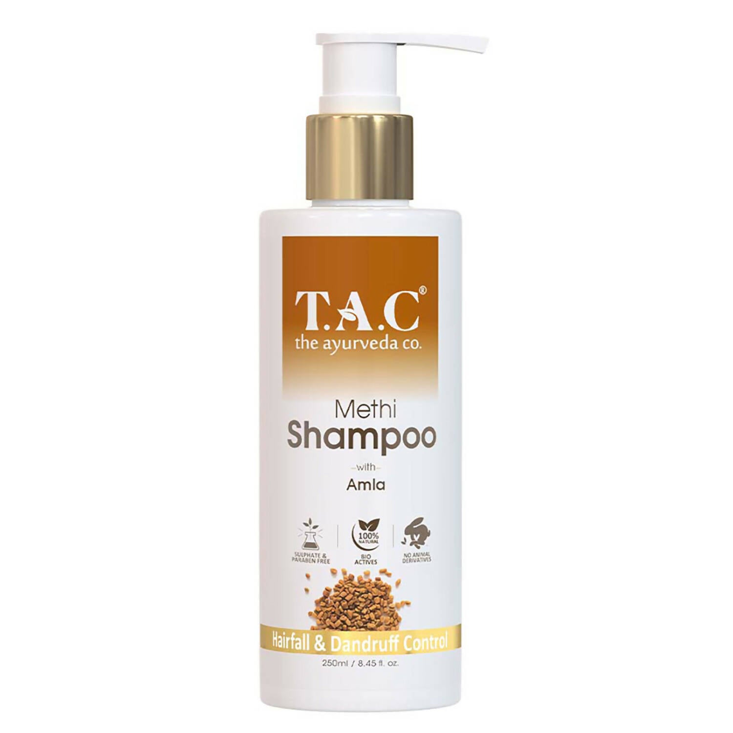 TAC - The Ayurveda Co. Methi Natural Hair Shampoo - Distacart