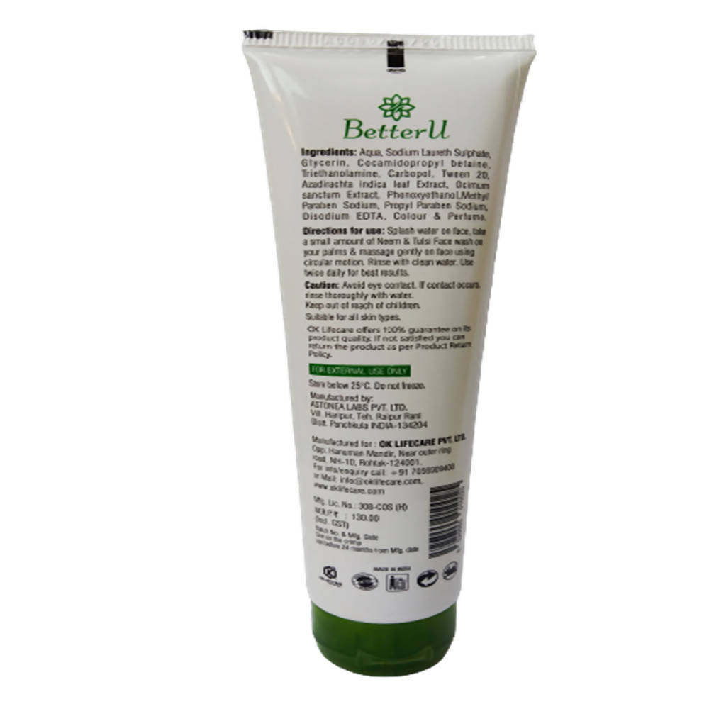 Betteru Neem And Tulsi Face Wash - Distacart