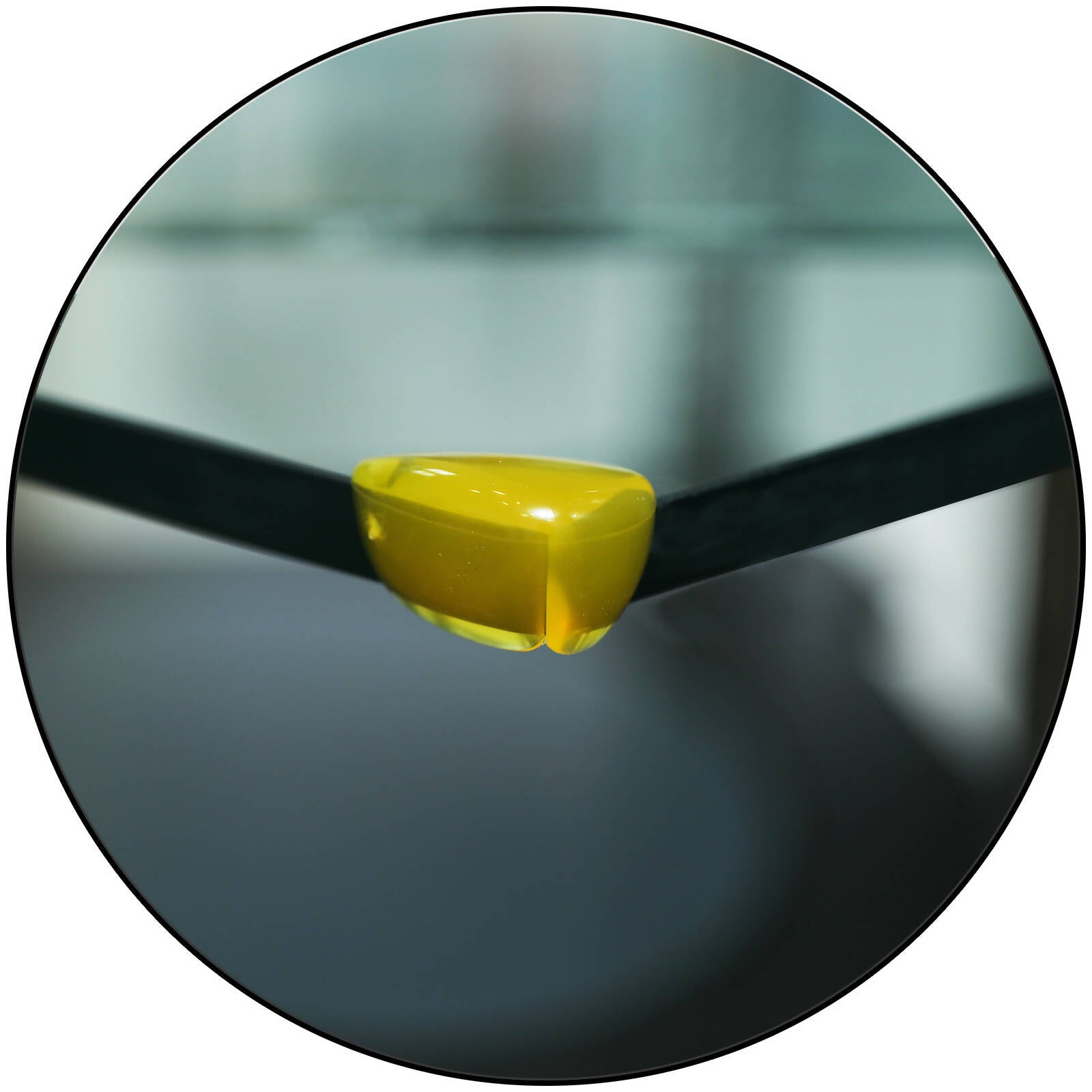Safe-O-Kid Tear Drop Colorful Corner Caps, Yellow For Kids Protection - Distacart