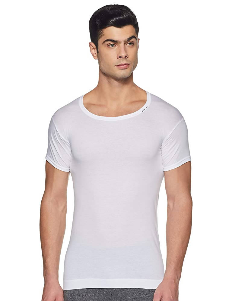 Rupa Frontline Men's Plain Vest - Pack of 2