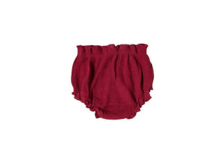 Sunshine Baby Cute Organic Muslin Cotton Bloomers For Babies - Maroon - Distacart