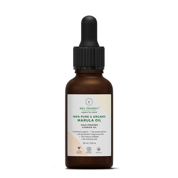 Juicy Chemistry Cold Pressed Marula Carrier Oil - Distacart