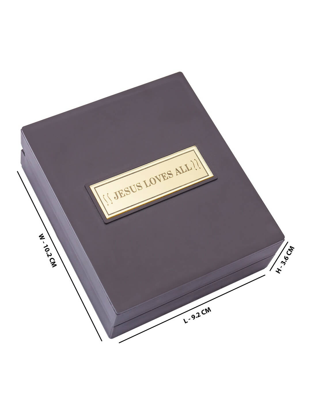 Golden Peacock Brown & Red 24 Ct Gold Foil Lord Jesus Christ - Distacart