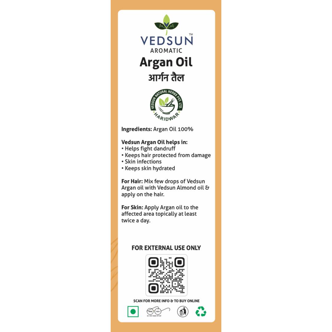 Vedsun Naturals Argan Oil - Distacart