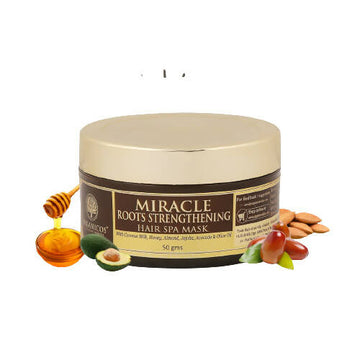 Organicos Miracle Roots Strengthening Hair Spa Mask - Distacart