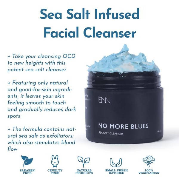 No More Blues Sea Salt Facial Cleanser