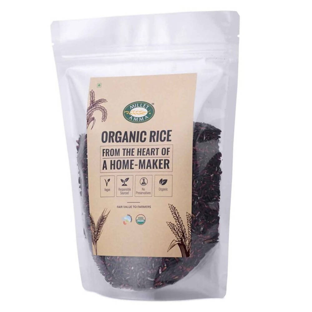 Millet Amma Organic Black Rice 500 gm