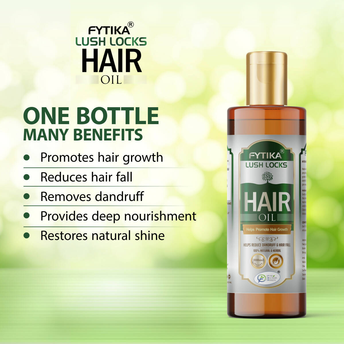 Fytika Lush Locks Hair Oil - Distacart
