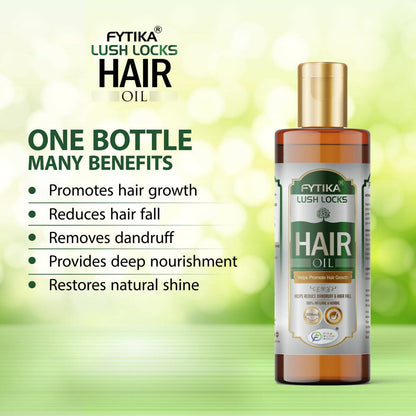 Fytika Lush Locks Hair Oil - Distacart