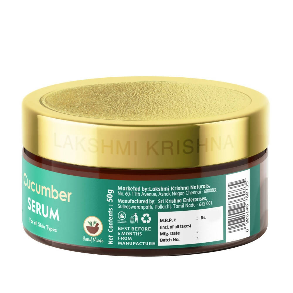 Lakshmi Krishna Naturals Cucumber Serum - Distacart