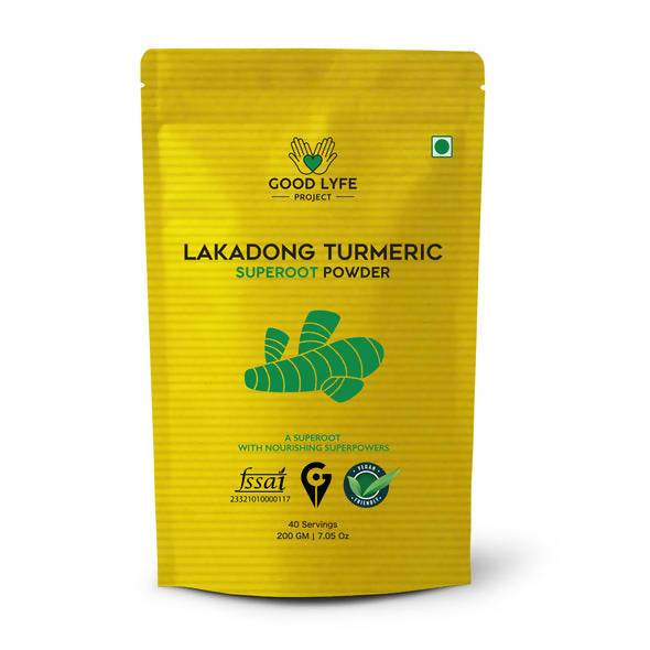 Good Lyfe Project Organic Lakadong Turmeric Superoot Powder