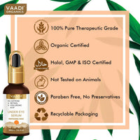Thumbnail for Vaadi Herbals Under Eye Serum With 5% Caffeine & Retinol & Hyaluronic Acid - Distacart