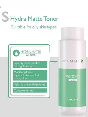 Oriflame Optimals Hydra Matte Facial Toner Oily Skin Face Toner
