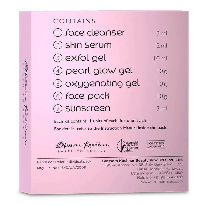 Blossom Kochhar Aroma Magic Pearl Facial Kit (Single Use) - Distacart