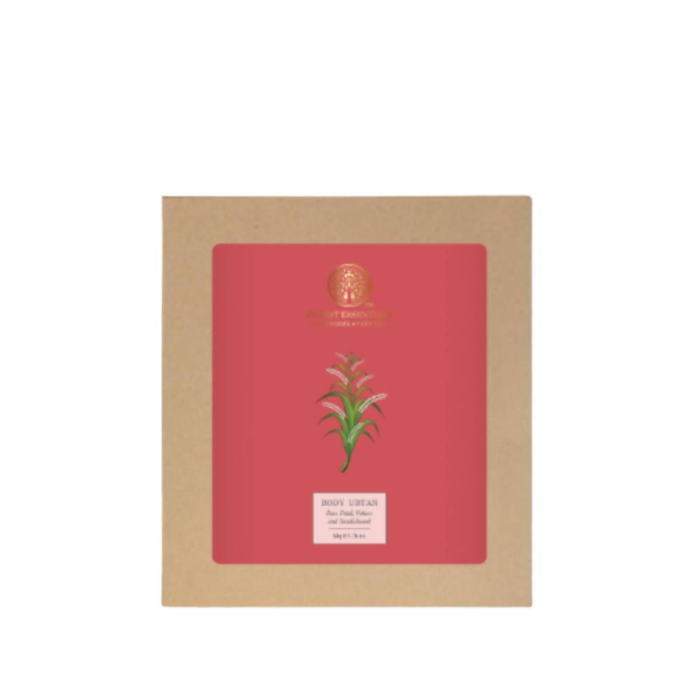 Forest Essentials Body Ubtan Rose Petal, Vetiver and Sandalwood - Distacart