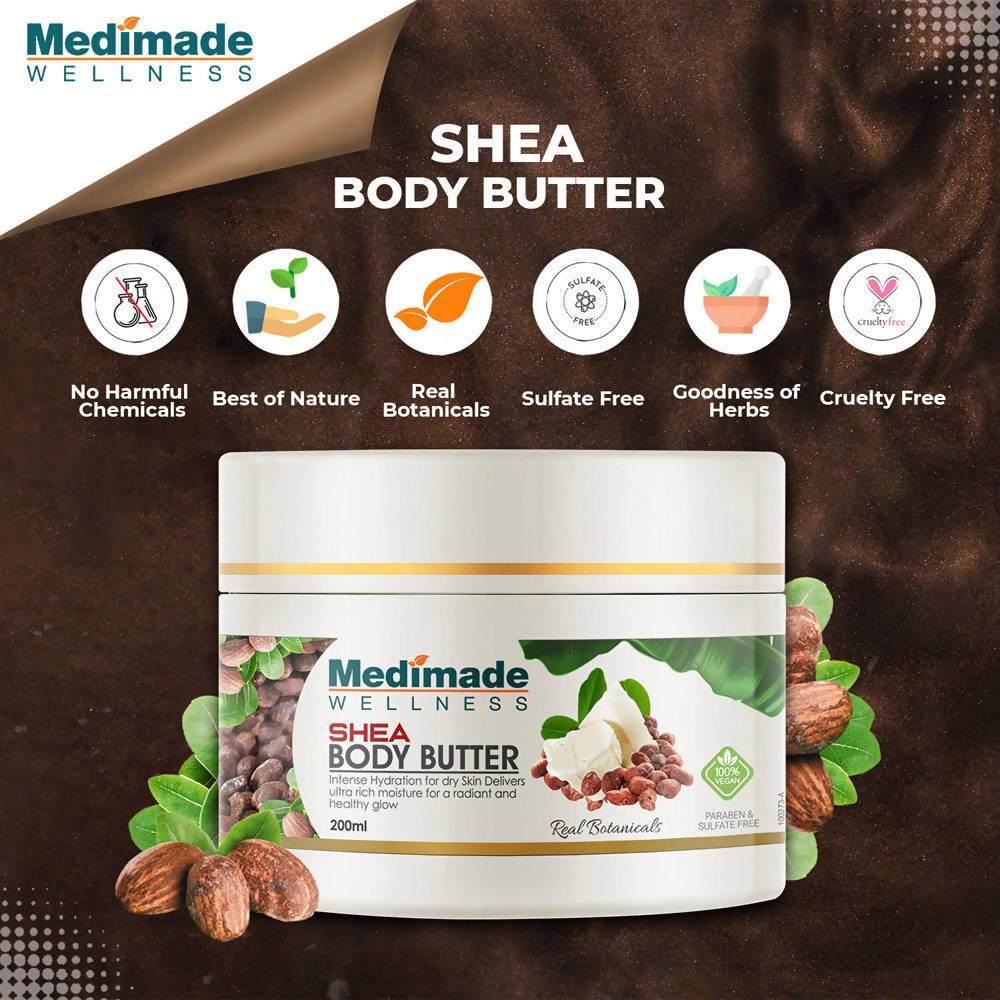 Medimade Wellness Shea Body Butter - Distacart