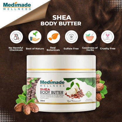 Medimade Wellness Shea Body Butter - Distacart