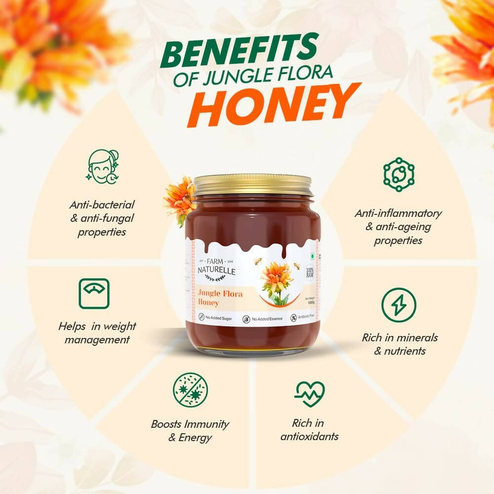 Farm Naturelle Jungle Flora Honey - Distacart